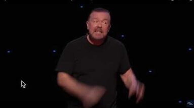 Ricky Gervais can't wait for the Apocalaughs to Depopulate + Ellen tries to brand 'be kind' + Hilari
