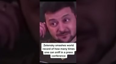 What's Zelenskyy been snorting?