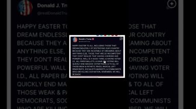 Happy Easter from the Donald