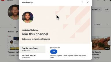 Pockets of the Future now has a Membership Option