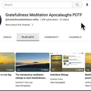 Gratefullness Meditation Update Upcoming July Gathering