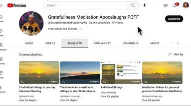 Gratefullness Meditation Update Upcoming July Gathering