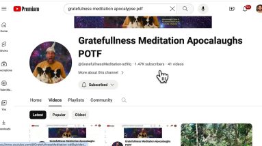 Information about Gratefullness Gathering & How it Meditate