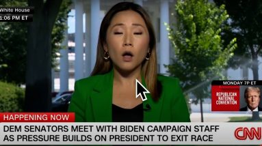 Biden gets Cloonyed & Dementiagate Parkinson's fueled gaffs at presser freak Democrat elite out