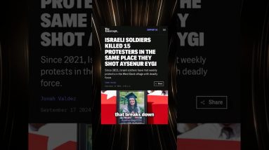 Israeli Soldiers Killed 15 Protesters in the Same Place They Shot Aysenur Eygi #gaza #israel