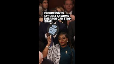 Progressives Say Only an Arms Embargo Can Stop Israel