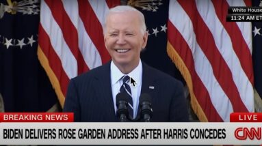 Joe Biden happier then Trump about Trumps Win aka 'the dictator on Day one'