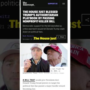 Fifteen Dems Just Gave Trump a Big Gift