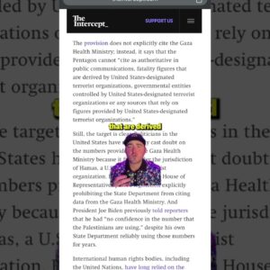 Congress Keeps Trying to Hide the True Gaza Death Toll