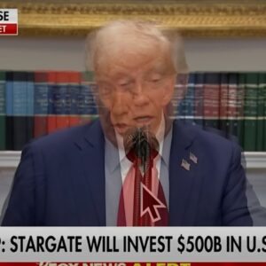 2 faced Trump's nightmare  7 Trillion $ AI Stargate 'Lead to something that could be the Biggest of