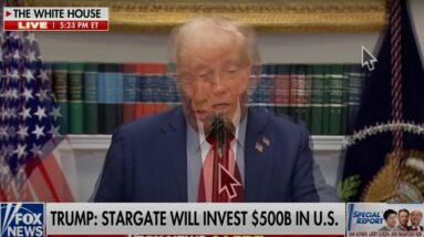 2 faced Trump's nightmare  7 Trillion $ AI Stargate 'Lead to something that could be the Biggest of