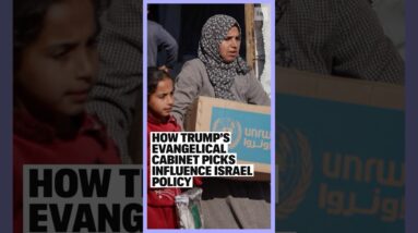 How Trump’s Evangelical Cabinet Picks Influence Israel Policy  #politics