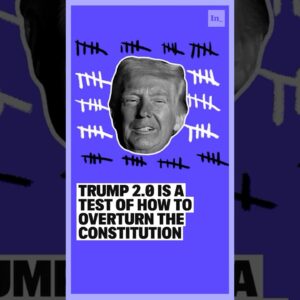 Trump 2.0 Is a Test Of How To Overturn the Constitution  #politics #trump