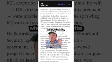 If Trump Can Deport Mahmoud Khalil, Freedom of Speech Is Dead  #politics