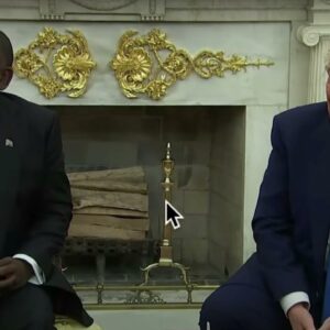 OMG WTF Trump Hilariously Gross Meeting with South African President