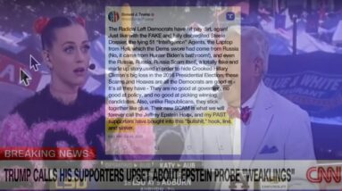 Epstein's Bestie Trump calls MAGA D#mbF#cks & Disavows them Like I said he would