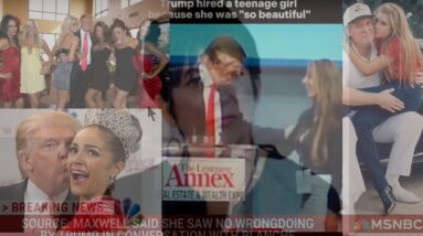 Trump just keeps making himself look Guilty + Ghislaine goes to Camp Bryan