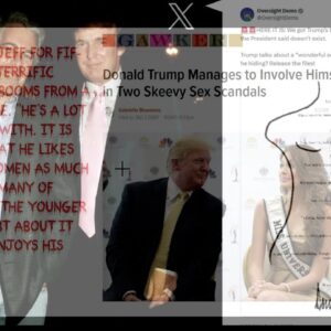 Trump's Weird Birthday Letter to Epstein gets Relased & yet he still has Fans