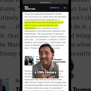 Trump's Military Takeover of U.S. Cities Costs A LOT  #politics #trump