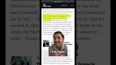 Trump's Military Takeover of U.S. Cities Costs A LOT  #politics #trump