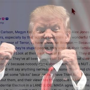 HA HA Told Ya Trump gives big FU to D#mbF#ck MAGA Truthers