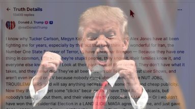 HA HA Told Ya Trump gives big FU to D#mbF#ck MAGA Truthers