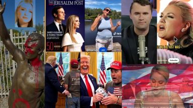 TPUSGAY throws paint on Charlie Shekels & Jesus + Erika Lurk & Rhythm of Grief